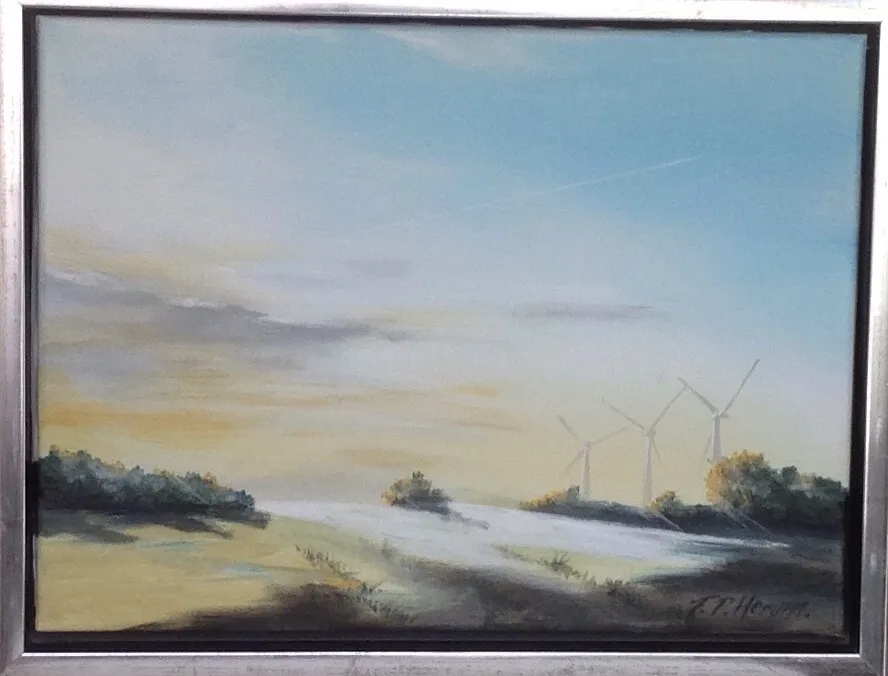 Maleri nr 93 30 cm X 40 cm